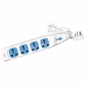 Oreva JCPL 3307 1 5 meter 4 Way Extension Cord White