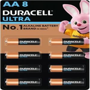 Duracell Ultra Alkaline AA Battery 8 Pcs