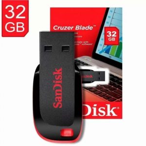 SanDisk 32GB Cruzer Blade USB 2.0 Pendrive