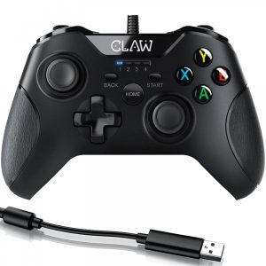 CLAW Shoot Wired USB Gamepad Controller Black