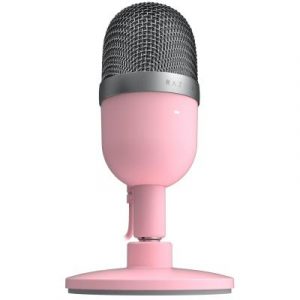 Razer Seiren Mini Ultra Compact Streaming Microphone Precise Super cardioid Pickup Professional Pink