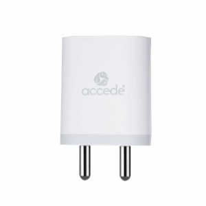 Accede A106 Speed-X 18W Pd 3A C Charger With Iphone Cable White