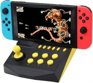 Arcade game joystick for Nintendo Switch and Nintendo switch lite with charging