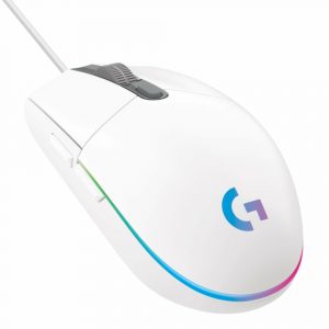 Logitech G203 Wired Gaming Mouse 8,000 DPI White