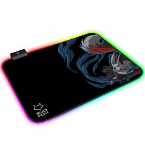 Amkette EvoFox Falcon LX35 Gaming MousePad 12 RGB Effects Non Slip 350mm x 250