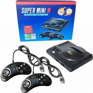 HD MEGA DRIVE 16 Bit super mini game console HDMI video games built in 100 games Micro card Support