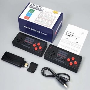 Extreme Mini Game Console HDMI With 2 Wireless Gamepads