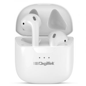 Digitek DTWS005 Soul Bud in Ear True Wireless Earphone TWS Premium Deep Bass Bluetooth 5 1 White