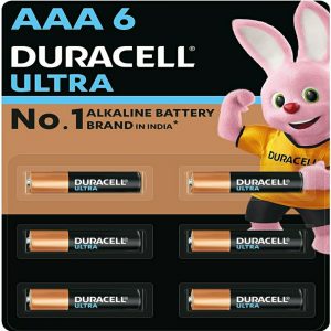 Duracell Ultra Alkaline AAA Battery 6 Pcs