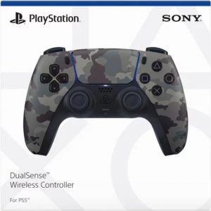 Playstation 5 PS5 DualSense Wireless Controller Gray Camouflage