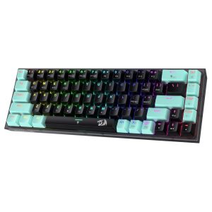 Redragon K631 Castor Pro Se 3 Mode Wireless Rgb Gaming Keyboard, 68 Keys Hot-Swappable Compact Mech