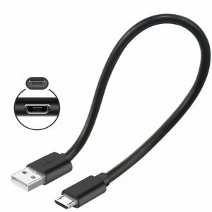 USB A to Micro USB Fast Charging Cable Small compatible with Android Phones Tablets For Power Banks