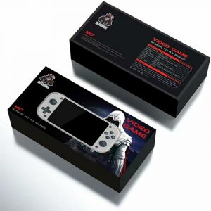 M17 Handheld Game Console Built-in 20000 Games 4.3 Inch IPS Linux Emelec 4.3 Joystick 64G Silver