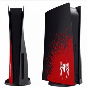 Marvels SpiderMan 2 Disc Console Cover Faceplate for PS5 Generic