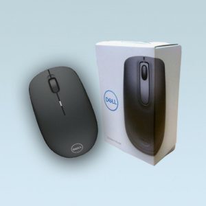 Dell WM118 Wireless Mouse 2.4 Ghz Nano Receiver 12-Months Battery Life Ambidextrous Pc/Mac Black