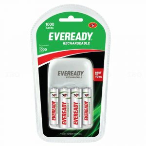 Eveready Rechargeable 2 AA And 2 AAA Battery and Charger Combo