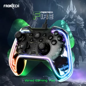 FRONTECH GP0001 Fire Wired Gaming Pad Black