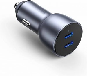 Accede A216 Rapido PD Car Charger Dual Type C Car Charger 50w
