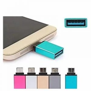 OTG Micro USB to USB OTG On The Go Connector Adapter for Android Smartphone