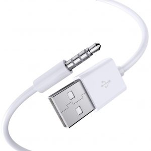 USB to AUX Data Sync Charging Cable for Apple iPod