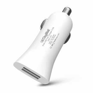 Digitek DMC 031 High-Speed Dual USB Car Charger 2.4A White