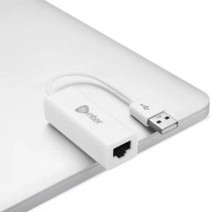 Enter E-UL100 USB 2.0 to Fast Ethernet Adapter LAN Adapter 100 Mbps White