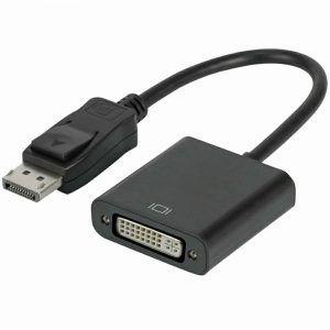 Display Port DP To DVI-I Adapter Displayport DVI-D Splitter Male to Female Video Link Cable Black