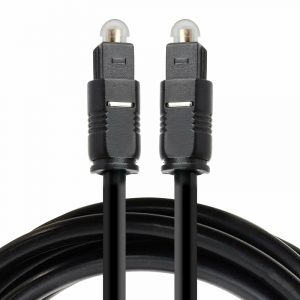 Digital Fiber Optical Audio Cable 1.5 Meters Compatible with Optical - Enabled devices