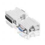 DVI to VGA Adapter, DVI-I 24+1 And 24+5 Male to VGA Female Converter Connector