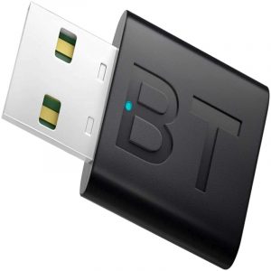 Bluetooth Adapter Transmitter Receiver USB 5.0 4-in-1,Wireless Audio Adapter