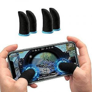Game Finger Sleeve Controller for Pubg Free Fire Black