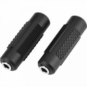 3.5mm Female to Female Stereo Audio Jack Adapter Converter 2 Piece