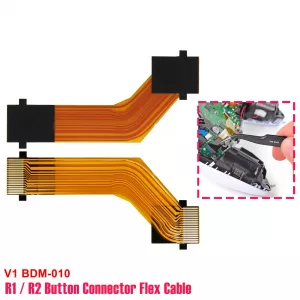 Touch Pad R2 L2 L1 R1 Button Flex Cable for 5 DualSense Controller Connector Trigger V1 Pair