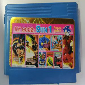 KY 9002 tv game cassette 9 in 1