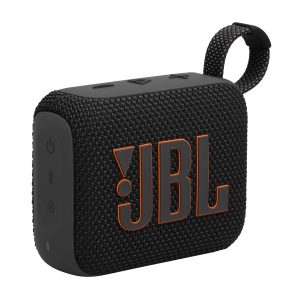 JBL Go 4, Wireless Ultra Portable Bluetooth Speaker Pro Sound Water & Dust Proof Without Mic Black