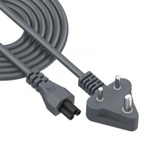 Portronics Konnect G2 Laptop Power Cable POR1757 3PIN Connector 1.5M Length 350W Load Capacity Grey