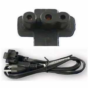 Premium 1.5 Mtr 3 Pin Laptop Power Cable for Dell Laptop- Old Type
