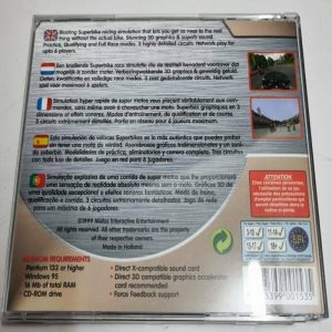 SPORTS SUPERBIKE RACING GAME PC CD ROM