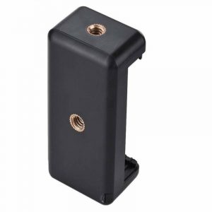 Universal Monopod Holder Clip for Mobile Camera Holder and Tripod Mount Holder- Black