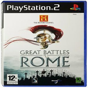 History Channel Great Battles of Rome PS2 ( Preowned )
