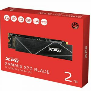 XPG GAMMIX S70 Blade M.2 NVME 2TB PCIe Gen4 2280 Internal Gaming SSD PS5 PlayStation 5