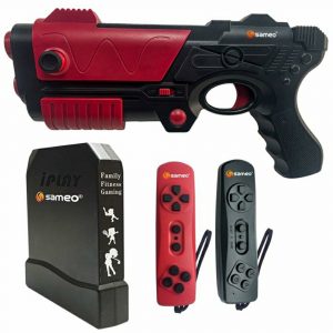 Sameo iPlay Plus 32 Bit Motion TV Video Game Console All New Motion Gun with 1056 Built in Games