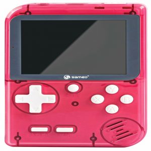 Sameo Dreamboy Handheld Retro Mini Video Game Console 500 Classic Retro TV Compatible Ice Red
