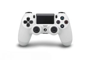 Sony DualShock 4 Wireless Controller for PlayStation 4, Glacier White, Unboxed ( Preowned )
