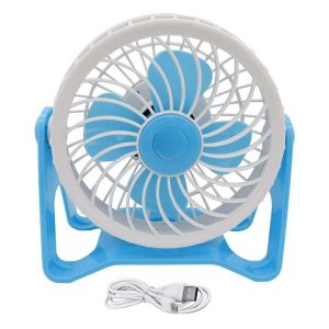 Quiet Mini USB Fan 7inch Summer USB Mini Cooling Fan Office Home Desktop Assorted Colours