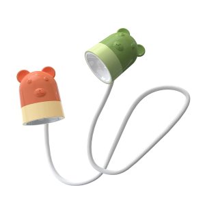 Cute Animal Face Styled Flexible Hanging Neck Small LED Neck Light