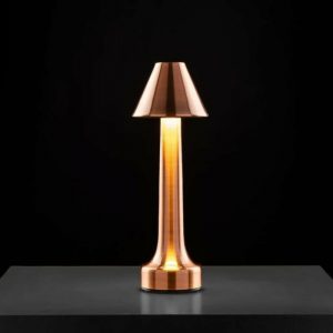 Metal LED Table Lamp with Touch Sensor Rechargeable Desk Lamp