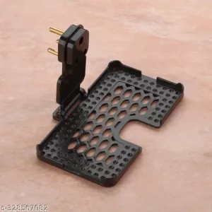 3 Pin Multipurpose Wall Mounted Plug Mobile Phone Charging Stand