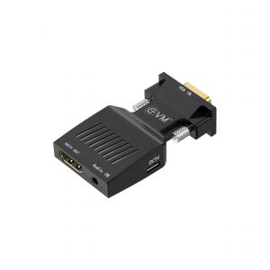EVM VGA HD VGA to HDMI Converter With 3.5mm Audio Output