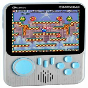 Sameo Gamegear Handheld Video Game Console With 666 Retro Mini Classic Game Dolphin Grey